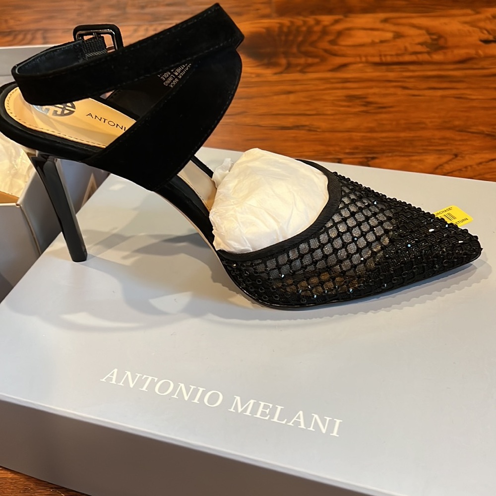 Antonio Melani black “Emme” dress shoes